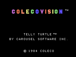 Telly Turtle screenshot 3 for Colecovision
